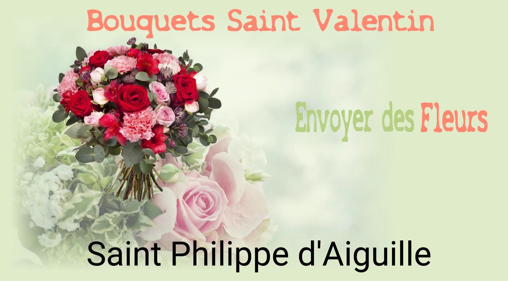 Roses de Saint-Valentin livrées à Saint-Philippe-d'Aiguille